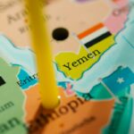 Yemen on Map